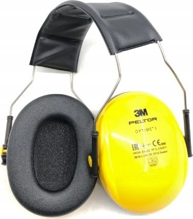 Apsauginės ausinės 3M H510A, geltonos