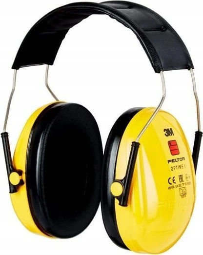 Apsauginės ausinės 3M H510A, geltonos
