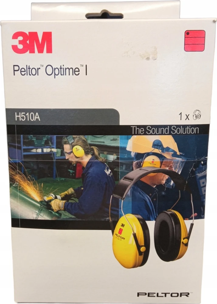 Apsauginės ausinės 3M H510A, geltonos