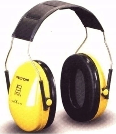 Apsauginės ausinės 3M H510A, geltonos