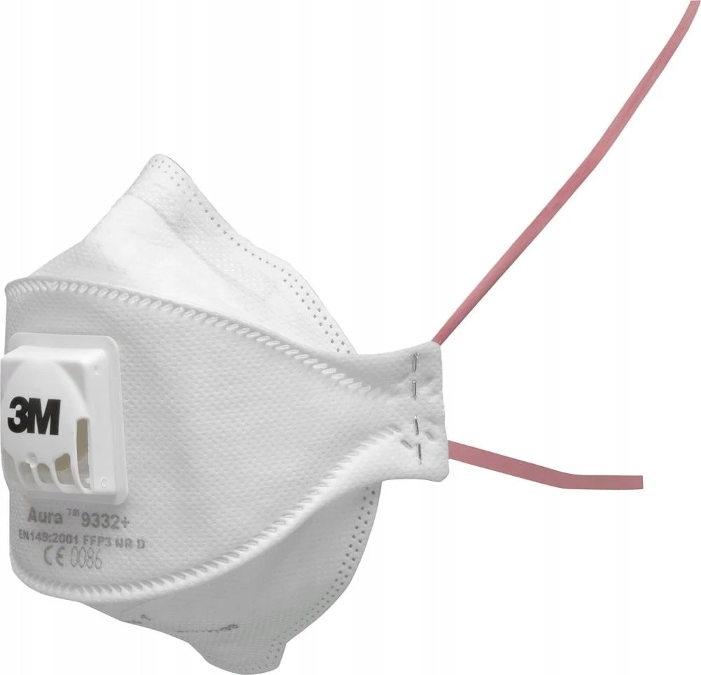 3M Aura 9332+ GEN3 apsauginė kaukė FFP3 NR D su „Cool Flow“ komforto vožtuvu