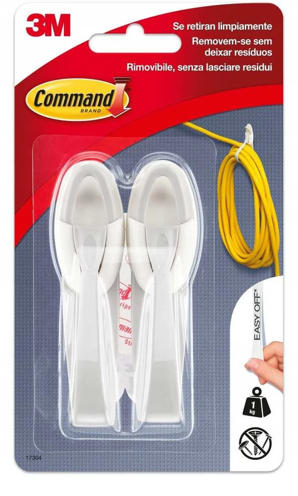3M Laidų laikikliai „COMMAND“; 2 vnt.