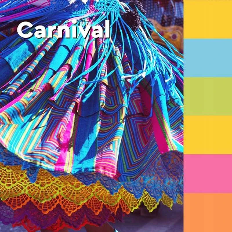 Lipnūs lapeliai 3M Post-it® Super Sticky Carnival, 47.6mmx47.6mm 12 vnt. po 90 lapelių