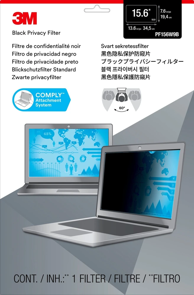 Filtras 3M Privacy Filter For 15.6''