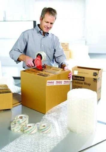 3M SCOTCH® pakavimo juosta (S5066F6), akrilas, 50 mm, 66 m, ruda - 8021684006005