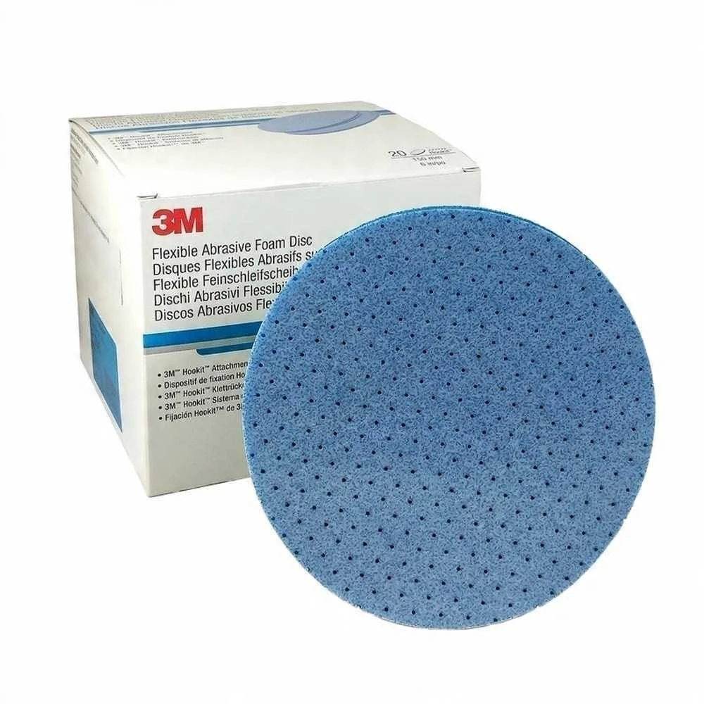 3M Šlifavimo diskas P1500 minkštu pagrindu 150mm (20 vnt.)