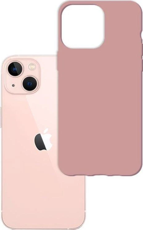 Dėklas 3mk Matt Case Apple iPhone 14 Plus rožinis