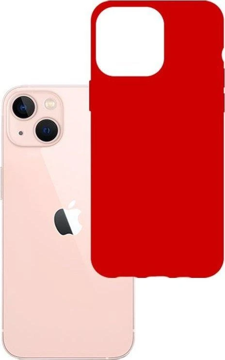 Dėklas 3mk Matt Case Apple iPhone 14 Plus raudonas