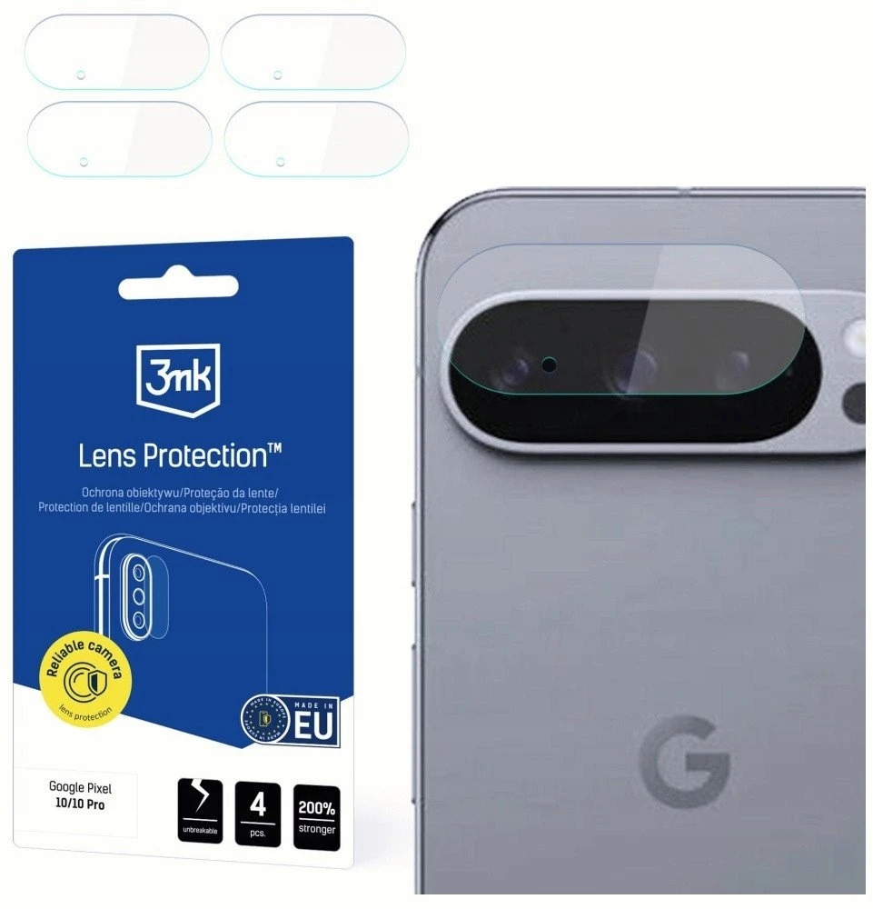 3Mk Protection 3mk objektyvo apsaugos kameros stiklas, skirtas „Google Pixel 10 Pro“