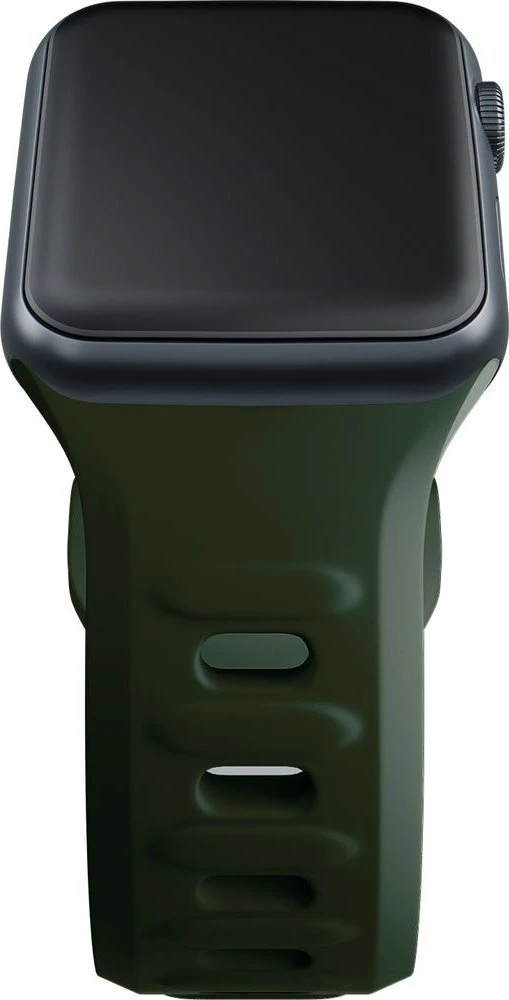 3mk silikoninis dirželis laikrodžiui Apple Watch 38 / 40 / 41 mm - žalios spalvos