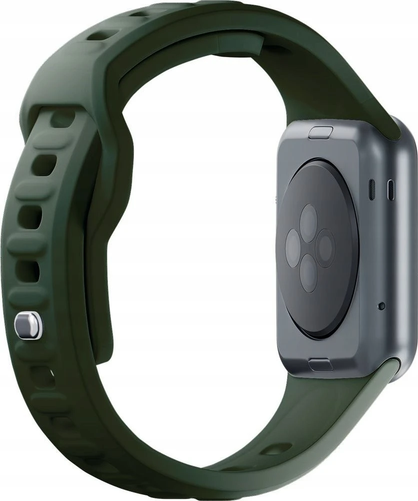 3mk silikoninis dirželis laikrodžiui Apple Watch 38 / 40 / 41 mm - žalios spalvos