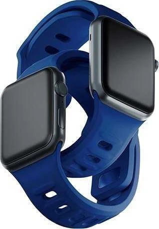 3MK silikoninis laikrodžio dirželis Mėlyna/Bluedla Apple Watch 38/40/41mm