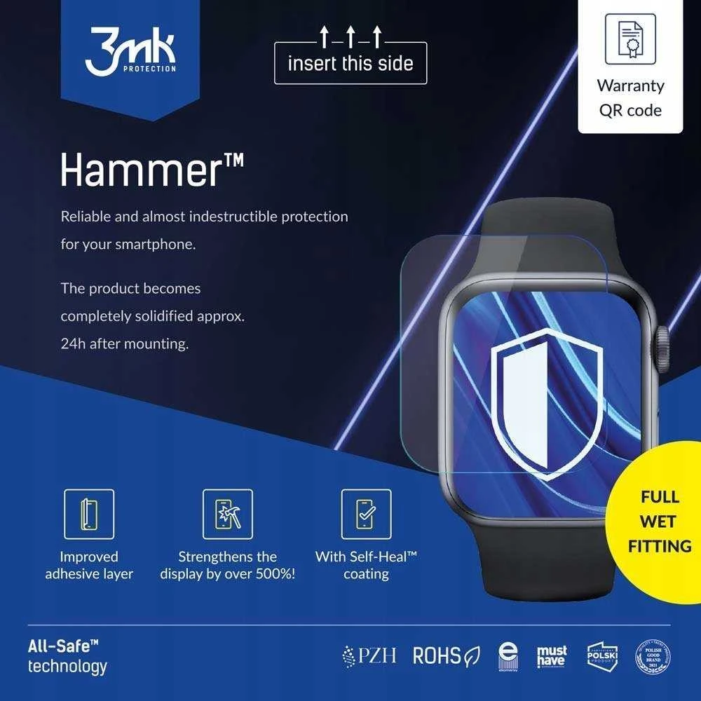 3Mk Protection All-Safe - AIO Hammer Watch Full Wet Fitting 5 vnt.