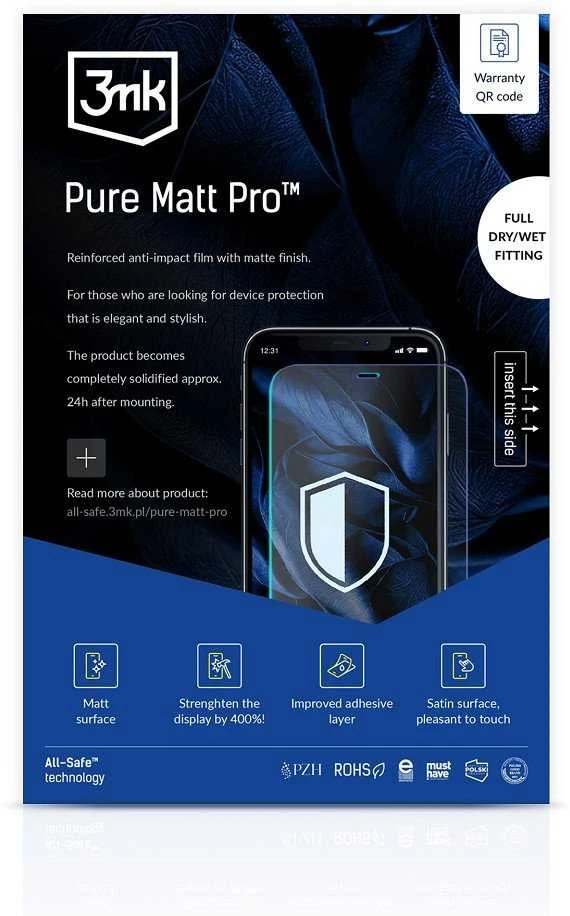 3Mk Protection All-Safe - AIO Pure Matt Pro Planšetė Full Wet Fitting 5 vnt.