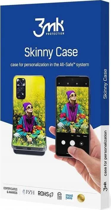 Apple iPhone 14 Pro Max silikoninis dėklas 3mk Skinny series - skaidrus