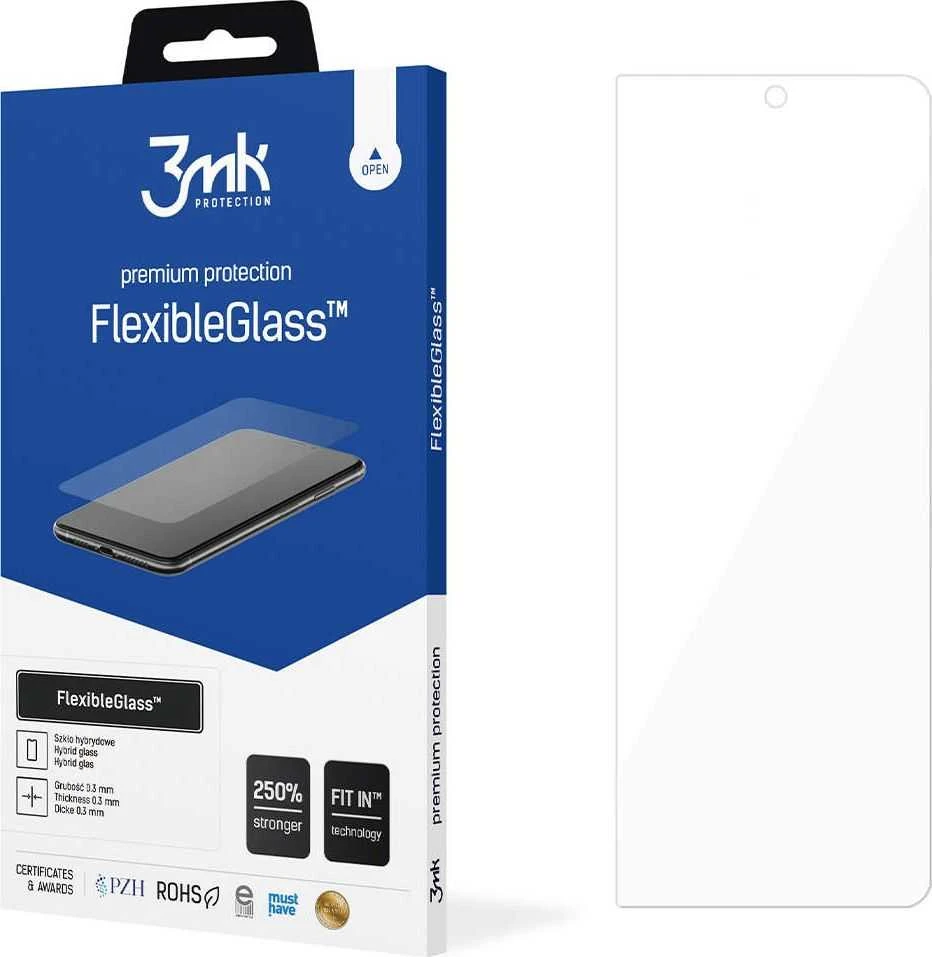 Apsauginis stiklas 3mk FlexibleGlass skirta Samsung Galaxy Z Fold 3 5G (front)