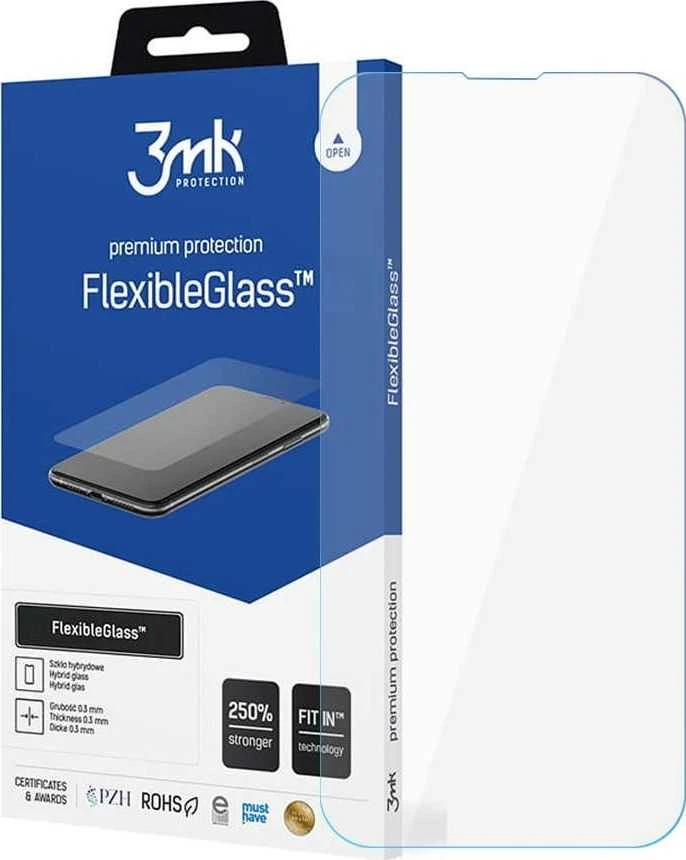 3MK „FlexibleGlass“ hibridinis stiklo sijonas „Apple“ ir „iPhone 13“ telefonams