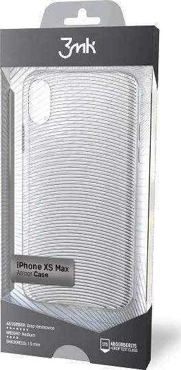 Dėklas 3MK Armor Case Nugaros apsauga, Apple, iPhone XI Pro Max, TPU, Skaidrus