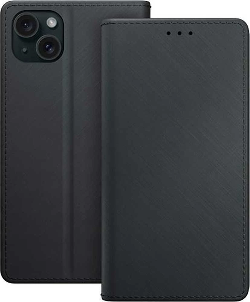 3MK Wallet Apple iPhone 15 Plus 6.7" dėklas telefonui juodos spalvos