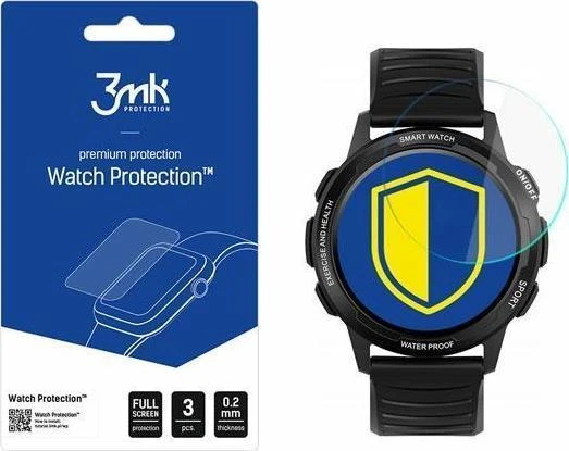 3Mk apsaugos „Bemi Tracker“ – 3mk laikrodžių apsauga su „FlexibleGlass“