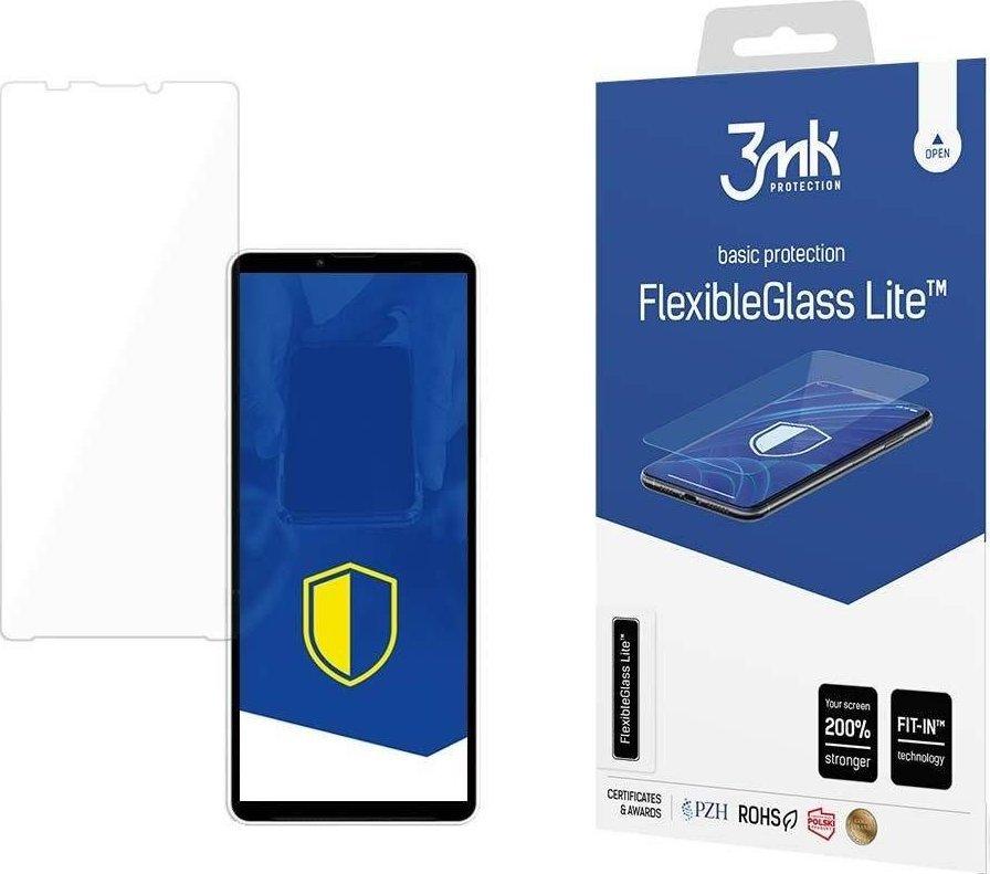 LCD apsauginė plėvelė 3mk Flexible Glass Lite Sony Xperia 10 V
