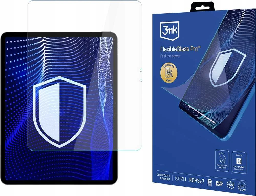 3Mk apsauginis hibridinis stiklas 3mk FlexibleGlass Pro, skirtas iPad 11" 2025 / iPad Air 11" 2024 / 2025 / iPad Pro 11" 2018 / 2020 / 2021 / 2022 / 2024
