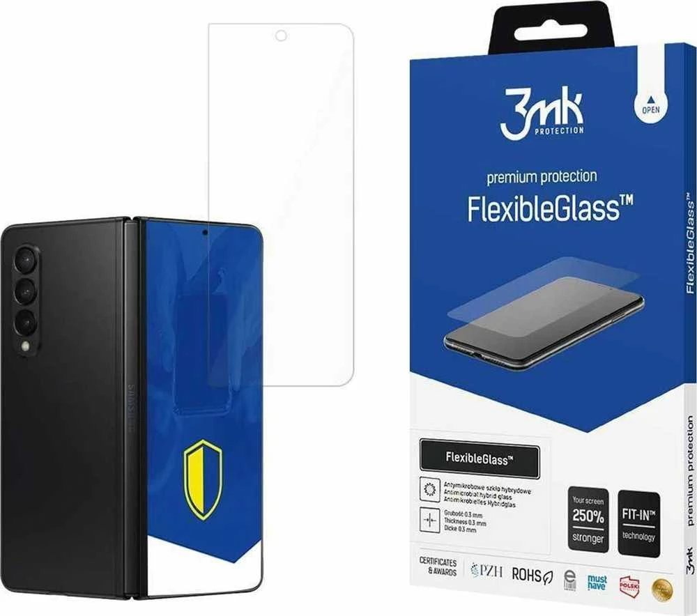 3MK „FlexibleGlass“ „Samsung Galaxy Z Fold5“ (priekinis) hibridinis stiklas