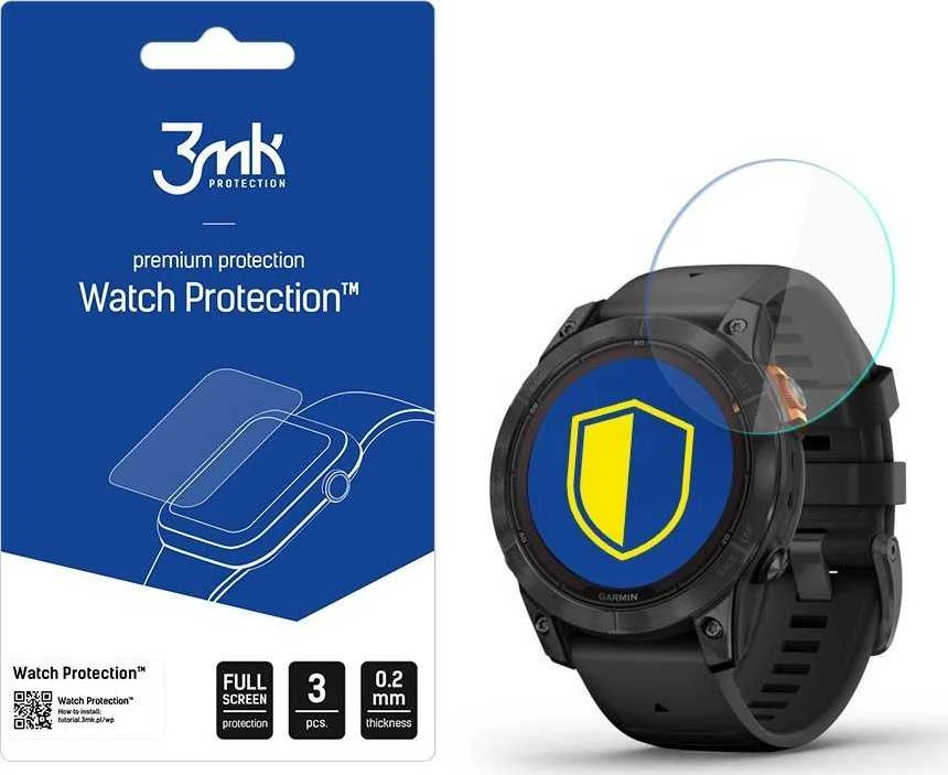 3MK „FlexibleGlass“ laikrodis „Garmin Fenix 7 Pro Solar Hybrid Glass“