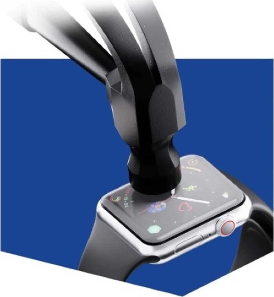 3Mk apsauga „Media-Tech Round Watch GSM MT855“ – 3 mk laikrodžio apsauga su „FlexibleGlass“