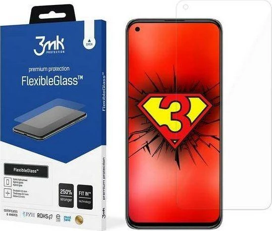 LCD apsauginė plėvelė 3MK Flexible Glass Xiaomi Mi 11 Lite 4G/5G/11 Lite 5G NE