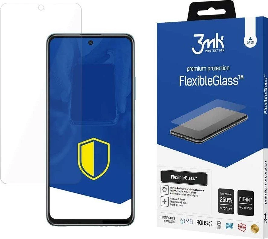 3mk FlexibleGlass™ hibridinis stiklas ant Xiaomi Redmi Note 11S 5G / 11T 5G