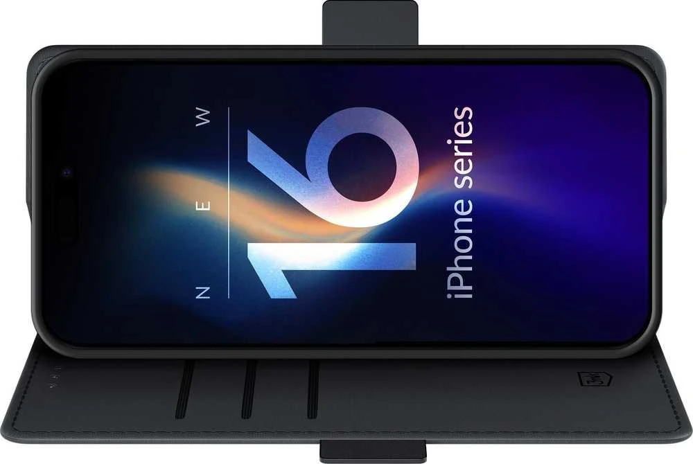 3mk Wallet Apple iPhone 16 Plus - dėklas telefonui juodos spalvos