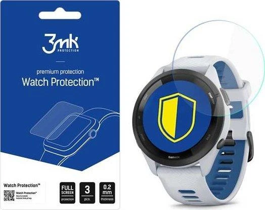 3MK plėvelė ARC Garmin Forerunner 265Fullscreen plėvelė