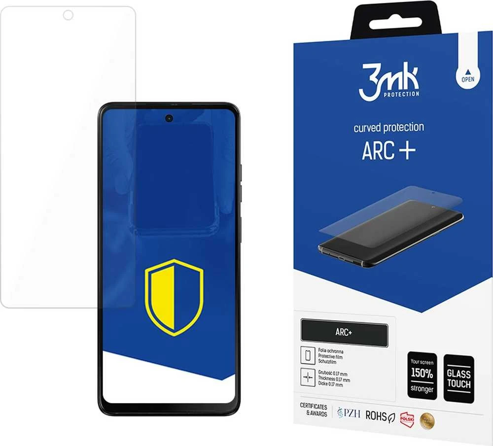 3MK plėvelė ARC+ Motorola Moto G04s plėvelė Fullscreen