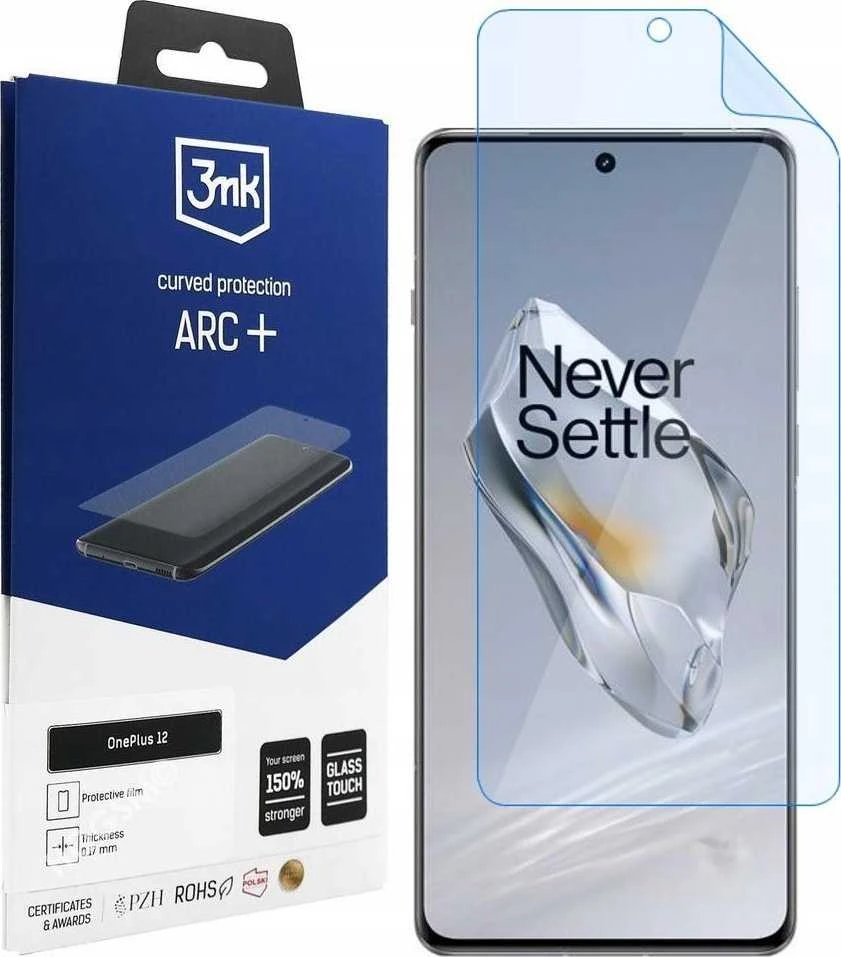 3MK Plėvelė ARC+ OnePlus 12 5G Plėvelė Fullscreen