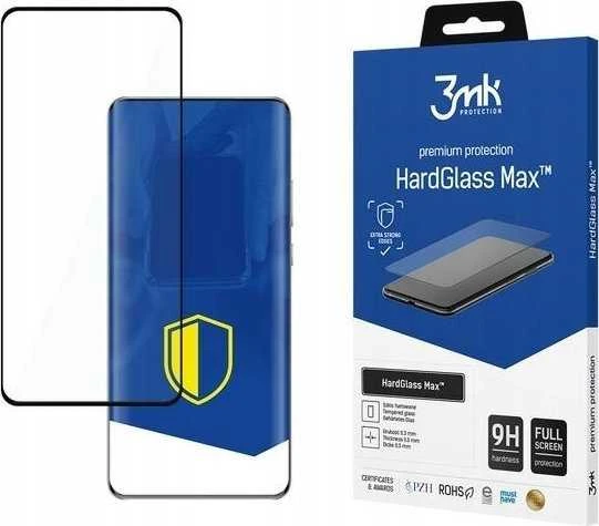 3MK HardGlass Max Samsung Galaxy A35 / A55 5Gjuodos spalvos, viso ekrano stiklas
