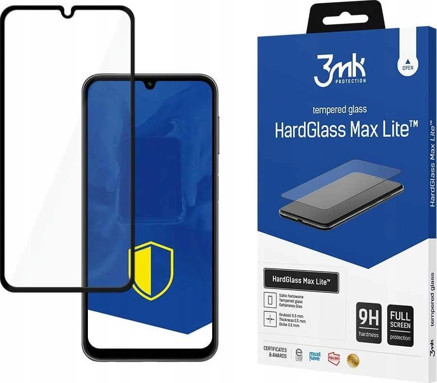 LCD apsauginis stikliukas 3mk Hard Glass Max Lite Samsung A256 A25 5G juodas