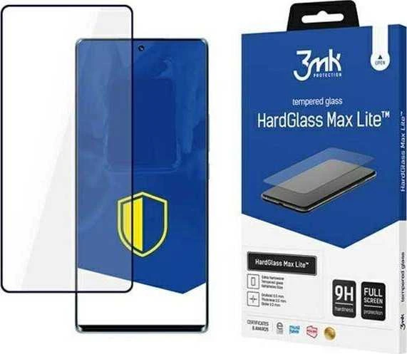 3MK HardGlass Max Lite Samsung Galaxy M54 M546 juodas viso ekrano stiklas Lite
