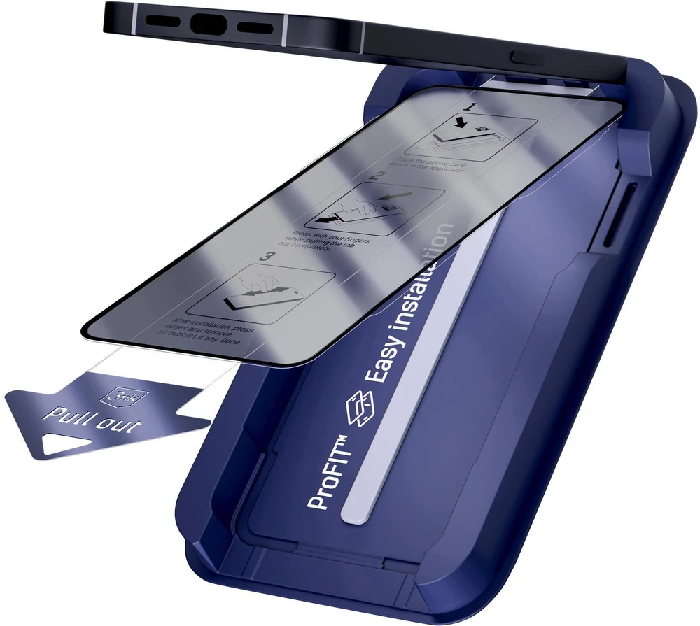 3mk HardGlass Max Privacy dėklas, skirtas „Samsung Galaxy S26 Ultra“