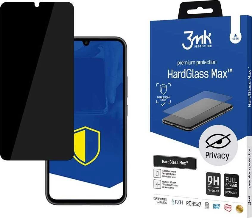 Samsung Galaxy A34 5G – 3mk HardGlass Max Privacy™