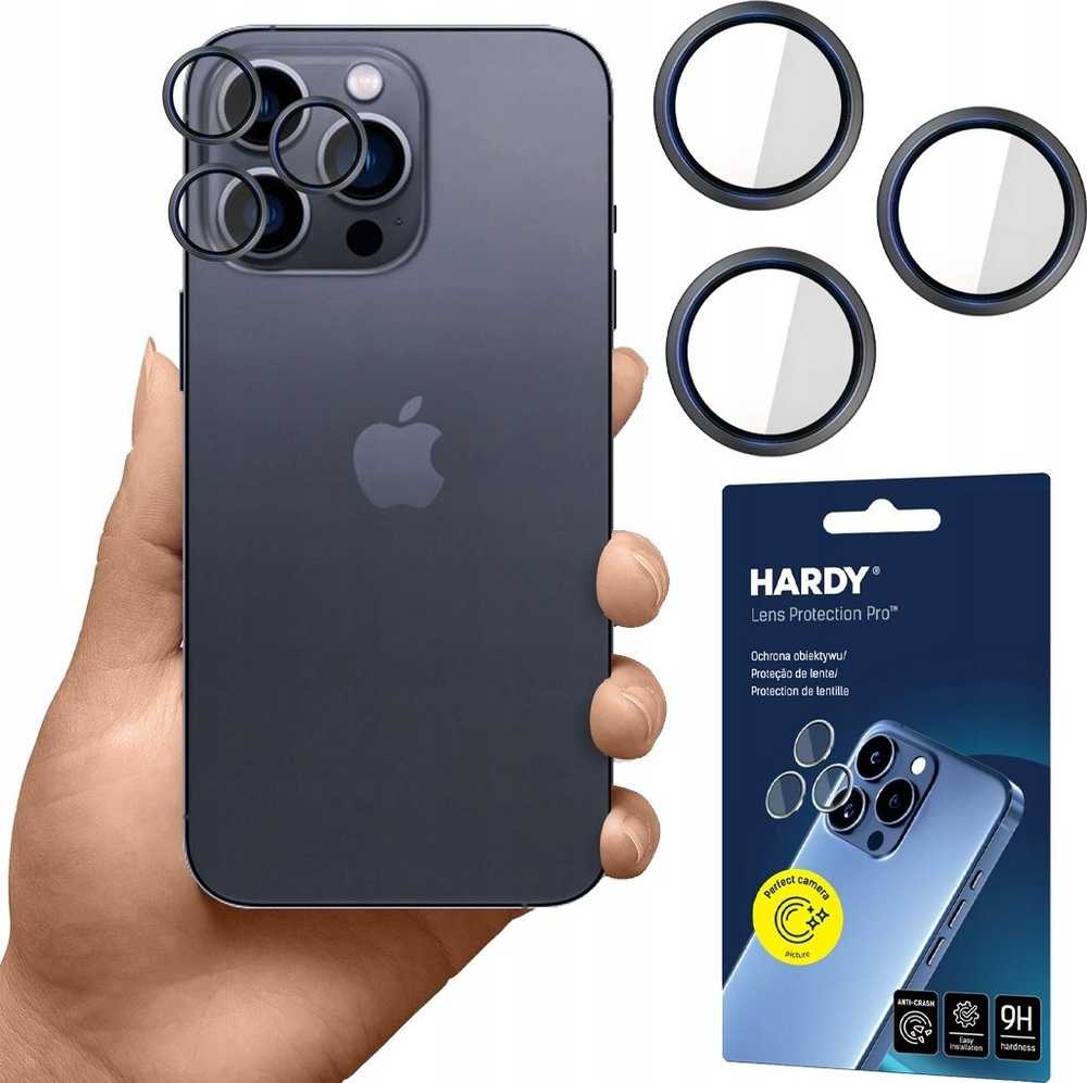 3mk HARDY Lens Protection Pro do Apple iPhone 15 Pro Max