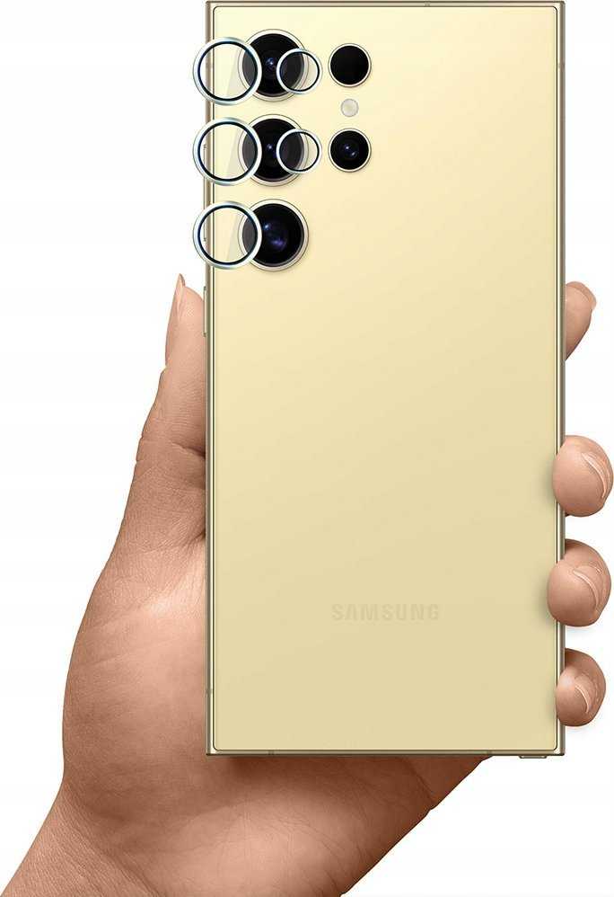3mk HARDY objektyvo apsauga, skirta Samsung Galaxy S24 Ultra