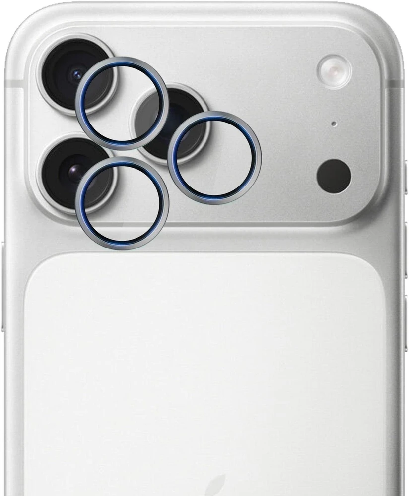 3Mk apsauga 3mk HARDY objektyvo apsaugos Pro objektyvo stiklas iPhone 17 Pro / 17 Pro Max - pilka