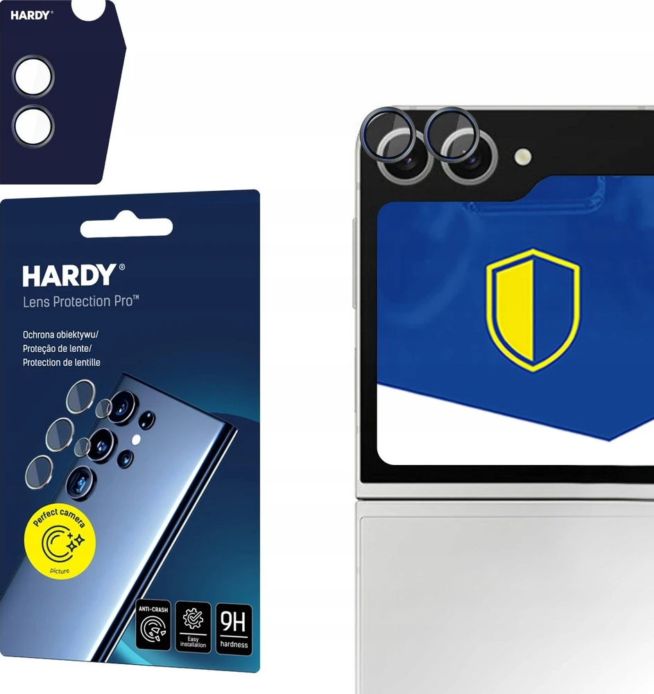 3mk HARDY Lens Protection Pro pro Samsung Galaxy Z Flip 6, juodas