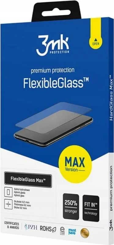 3MK HardGlass Max Lite Ekrano apsauga, iPhone 13/13 Pro, Grūdintas stiklas, Juodas