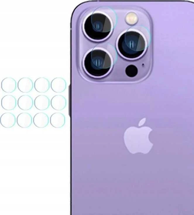 Apsauginis stiklo kamerai Apple iPhone 14 Pro Max / 14 Pro 7H, skirtas 3mk serijos objektyvo apsaugai