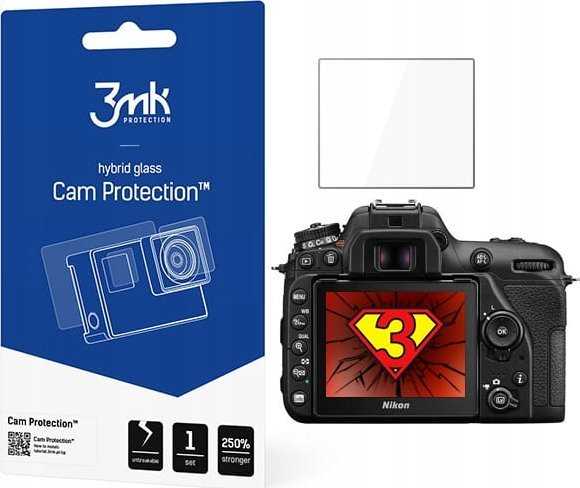 3mk Cam Protection apsauginis stiklas Nikon D7500