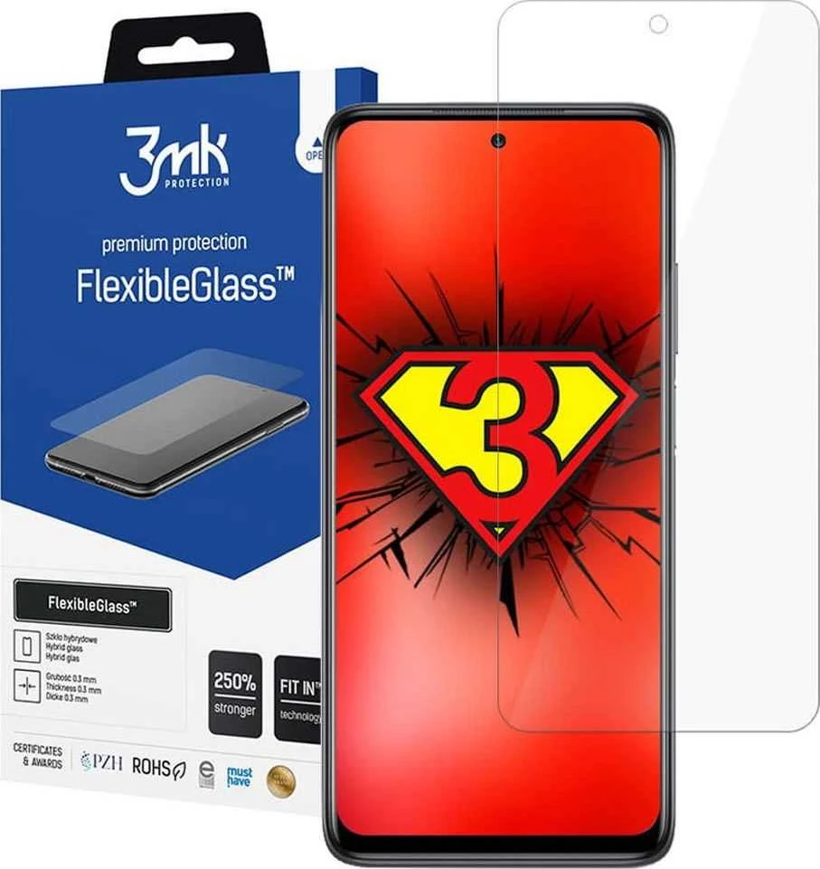 LCD apsauginė plėvelė 3mk Lankstus stiklas Samsung A525 A52 4G/A526 A52 5G/A528 A52s 5G
