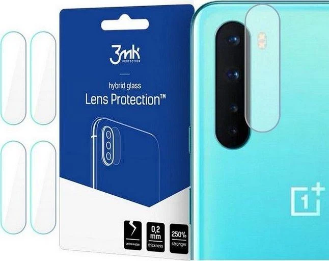 3MK Lens Protect OnePlus Nord telefono kameros objektyvo apsauga 4vnt