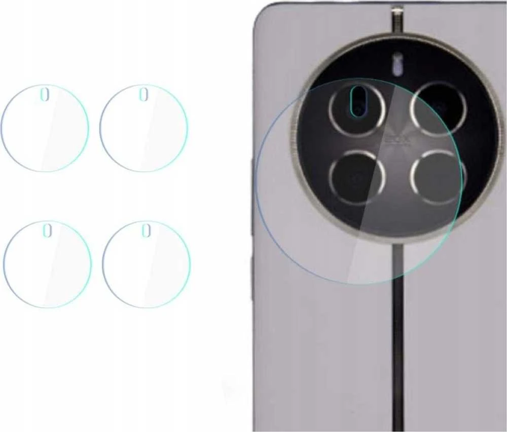 3MK objektyvo apsauga Realme 12 Pro/12 Pro+ fotoaparato objektyvo apsaugai (4 vnt.)
